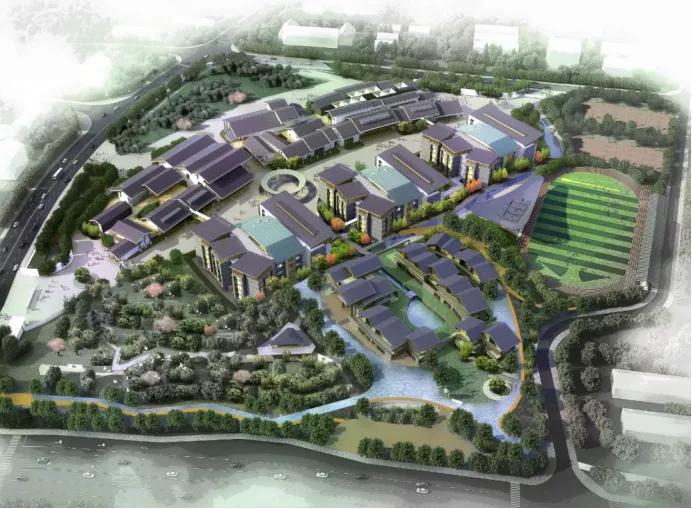 芬兰国家级团队打造,青城山下的“水墨校园”万汇国际学府牛在哪