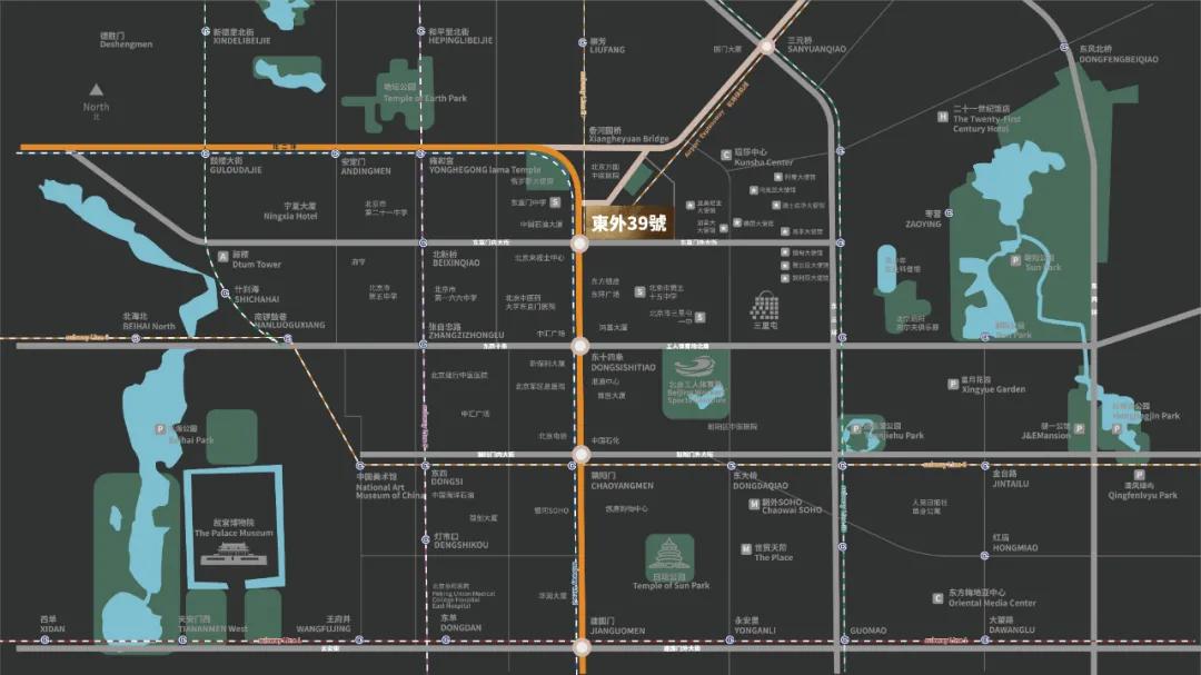 东直门高档公寓,北京豪宅大平层东直门