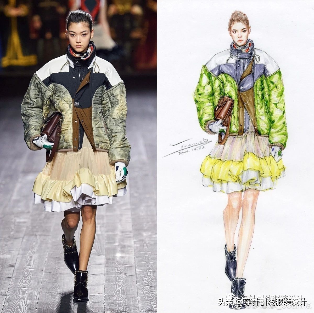 效果图手绘服装,效果图大全70-80平三室