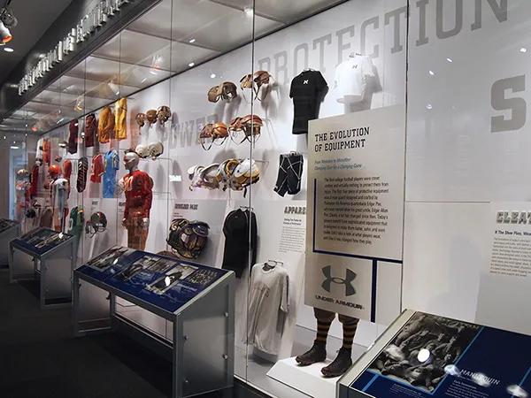 亚特兰大大学足球名人堂博物馆｜开创性的运动体验