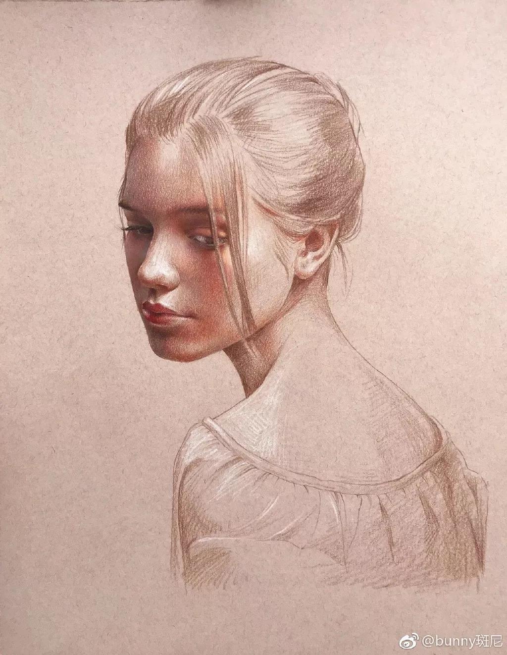 彩铅人物女孩教程视频,用彩铅画动漫人物天使恶魔