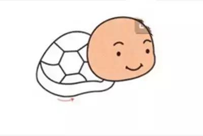 海滩上的小乌龟儿童画,儿童画小乌龟的图片大全