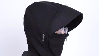 干掉头罩，专为头部保暖，让骑车比开车都热，暴风雪逆寒骑行还…