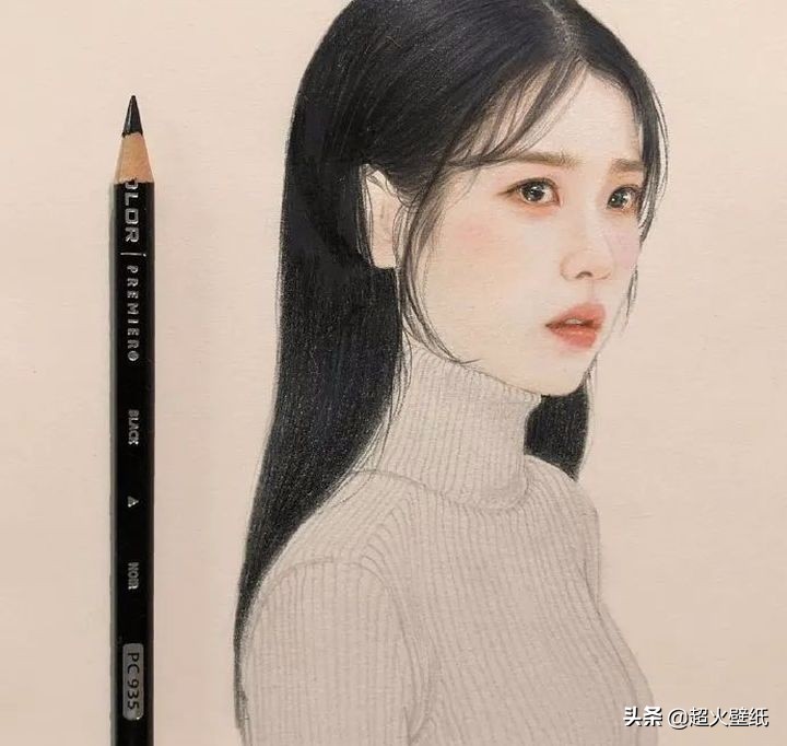 韩国高颜值小姐姐学了6年的绘画,却治愈了全网18万粉丝