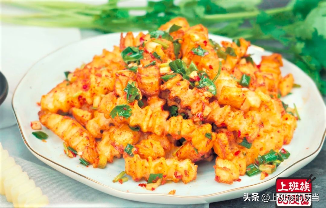 爆炒土豆真的超好吃了,炒土豆的秘制酱料