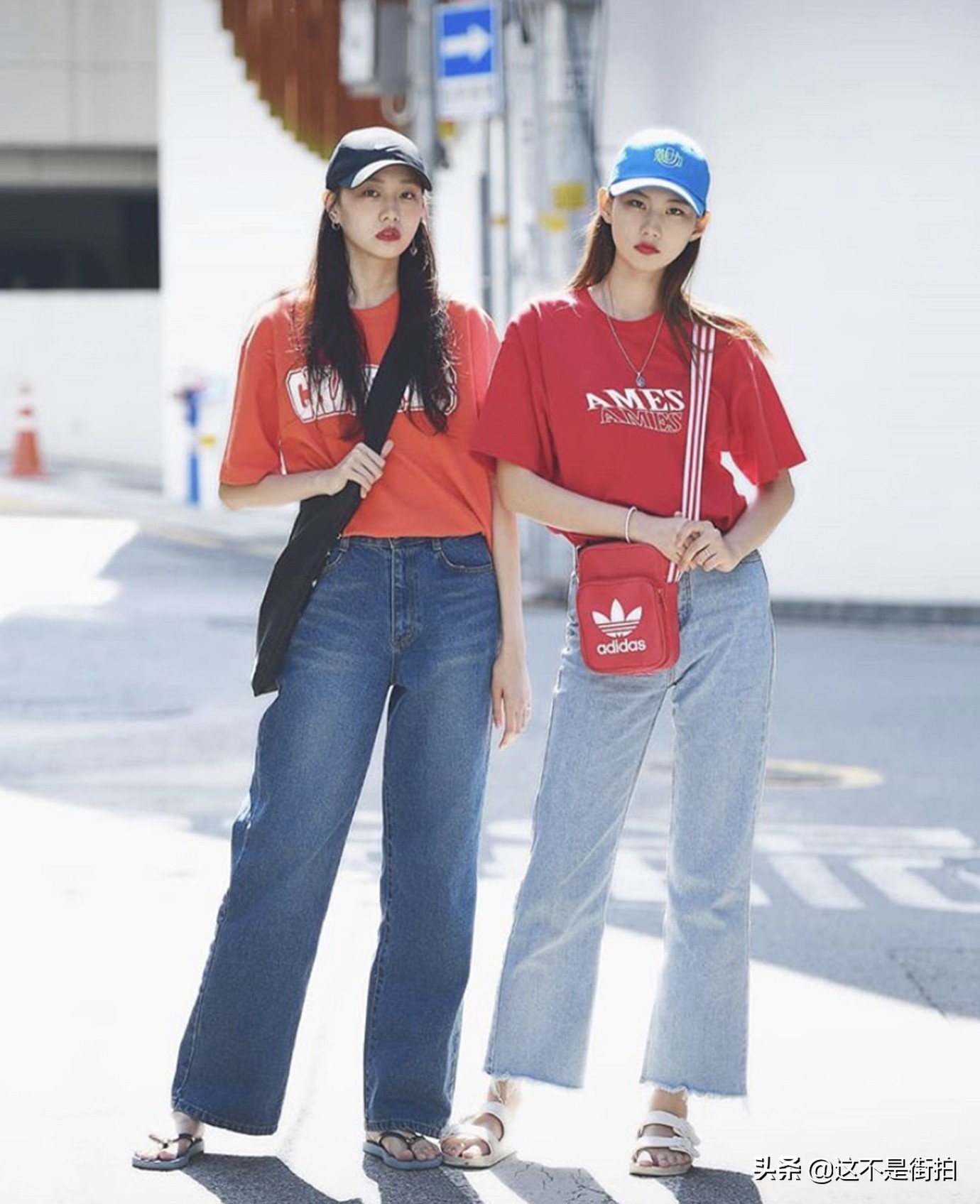 韩国街拍穿搭冬天轻熟女,韩国街拍闺蜜装