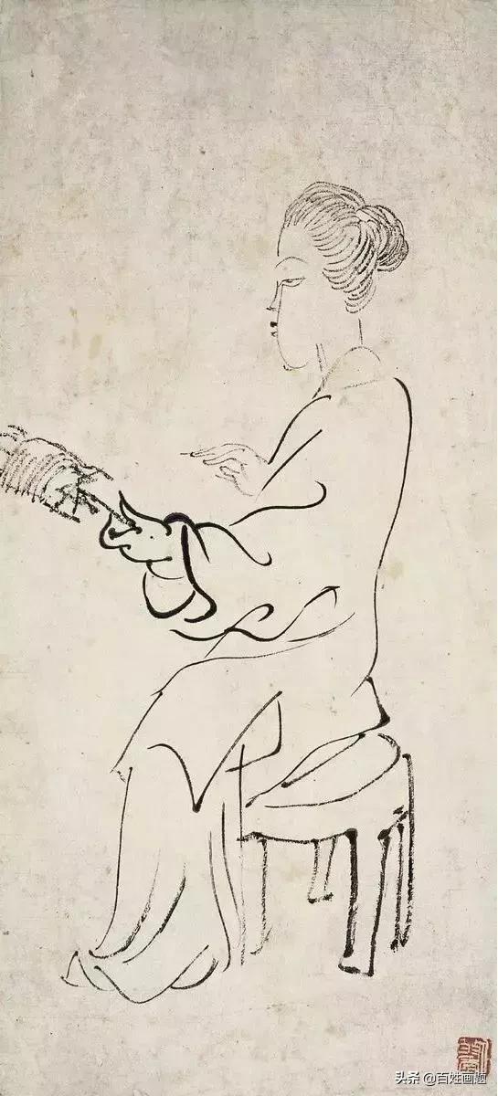 任伯年人物画教学 (任伯年人物画)