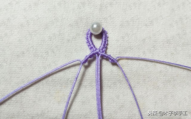 心形手链编法图解视频,手工串珠心形笔筒图解大全