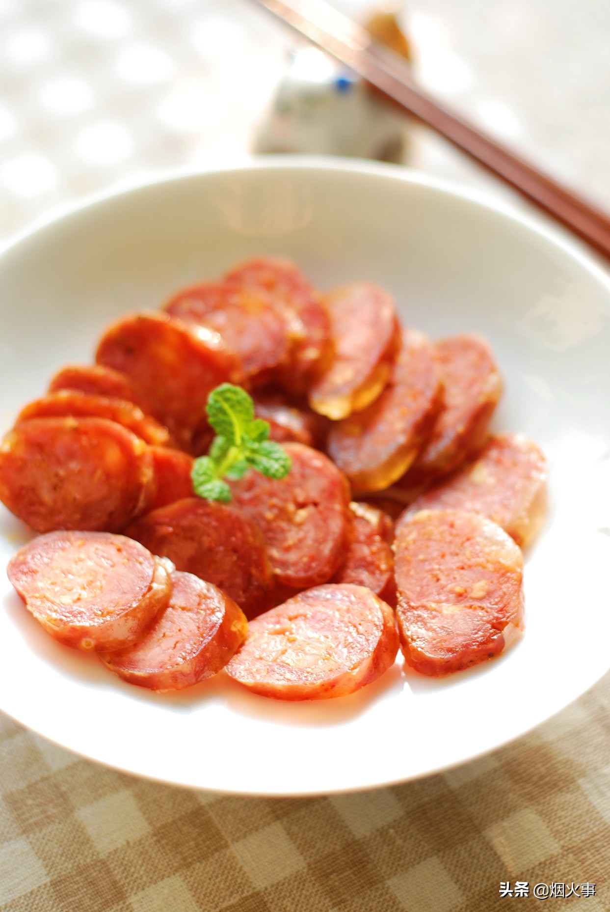 奶奶做的香肠,奶奶教我的腌辣椒方法