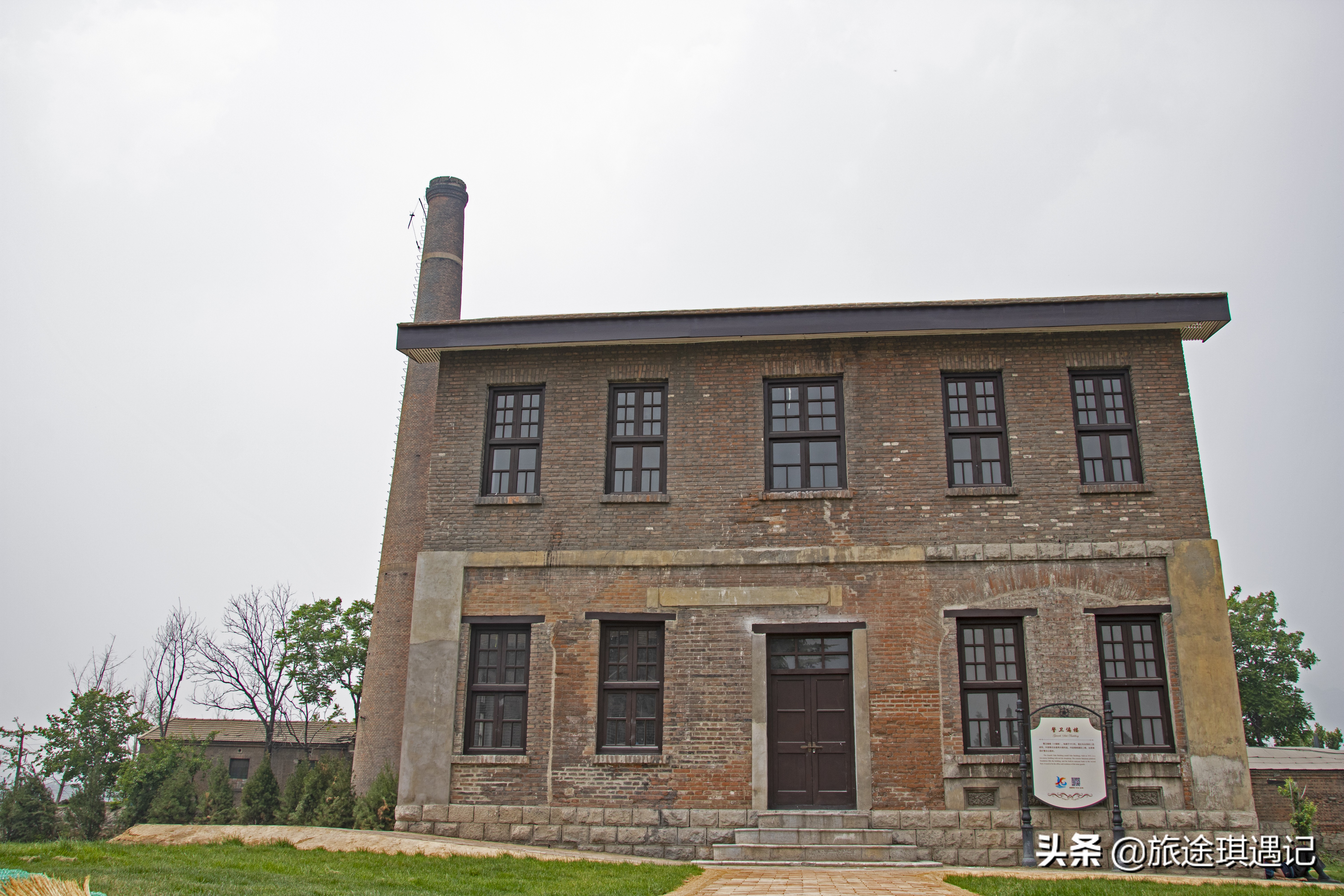 气势非凡的段家楼，中西合璧的建筑群，书写着一部煤矿兴亡史