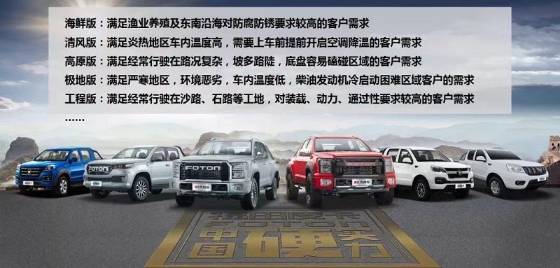 福田皮卡车最新款车型优惠政策,福田皮卡优惠5万元