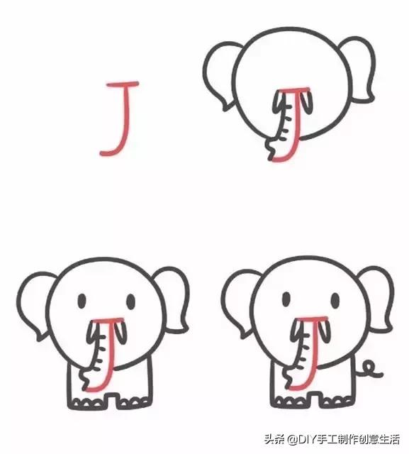 简笔画超简单步骤3笔,简笔画超简单教程