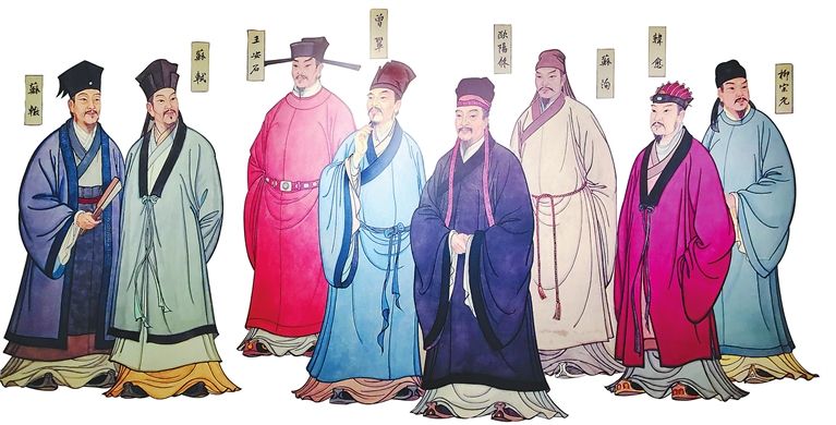 唐宋八大家口诀,唐宋八大家