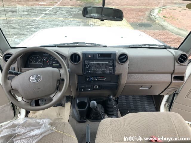 复古丰田lc76柴油版发动机视频,越野活化石lc76素车