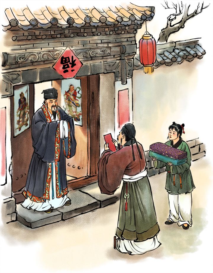 古人怎么送祝福,古代怎么说送祝福送礼物