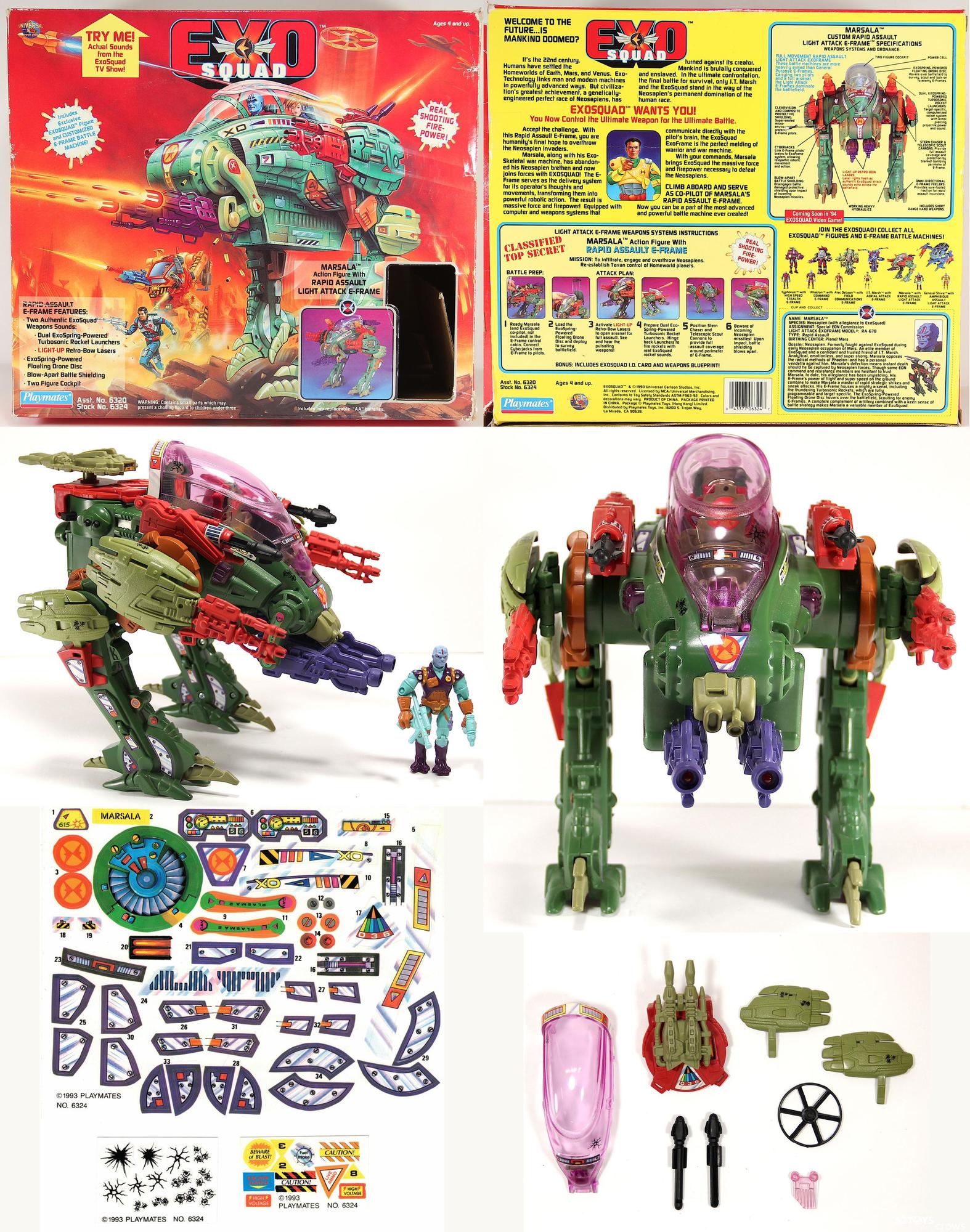 玩具主系列篇|这个常被错认成GIJOE的玩具系列叫作Exosquad