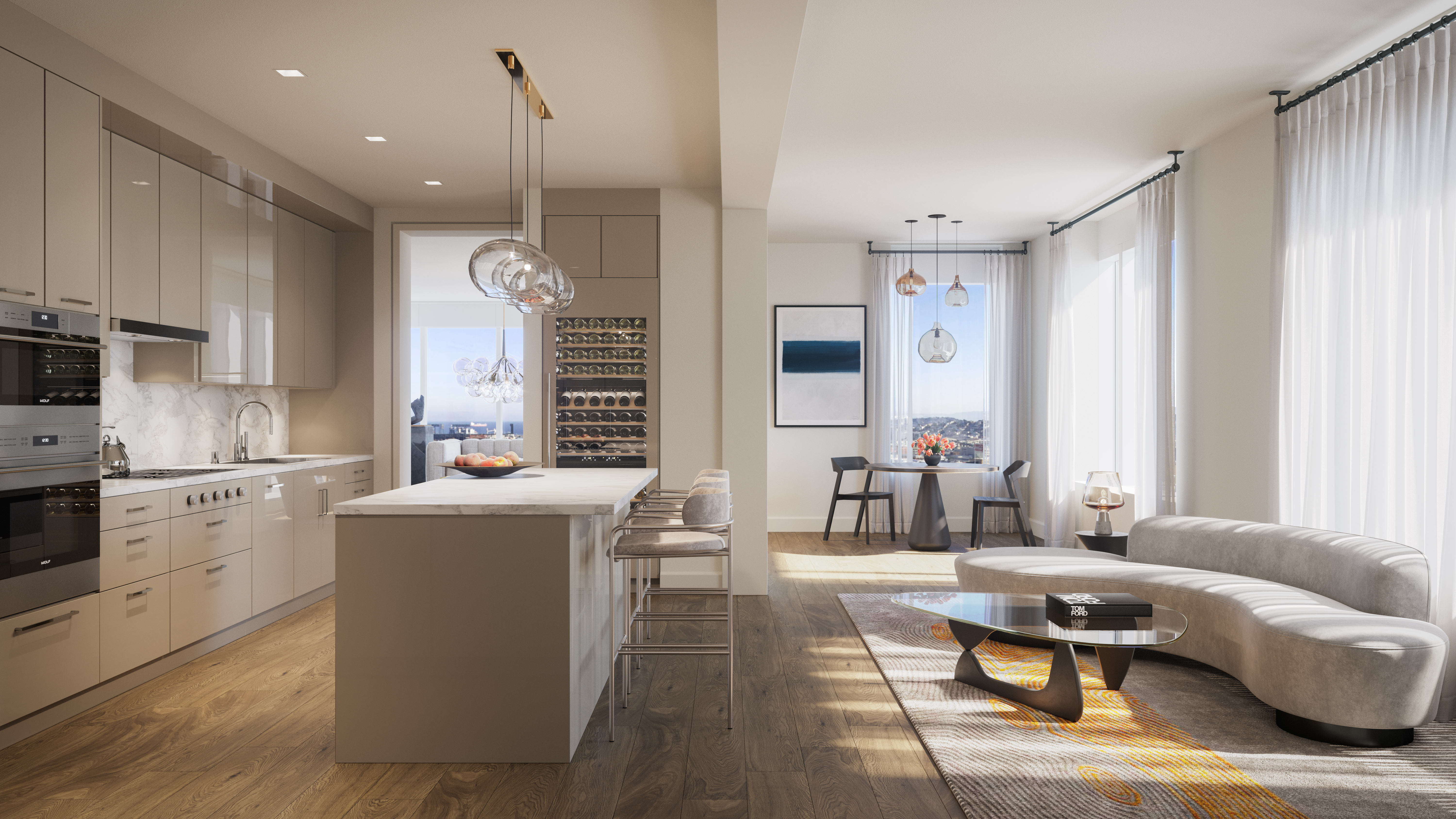 Mission街706号，旧金山市中心四季酒店独立私人公寓发布会