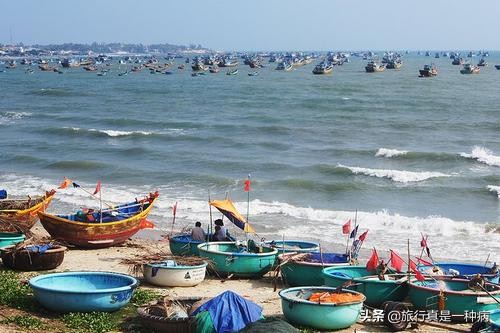 越南美奈和芽庄之间的渔村,越南美奈旅行记
