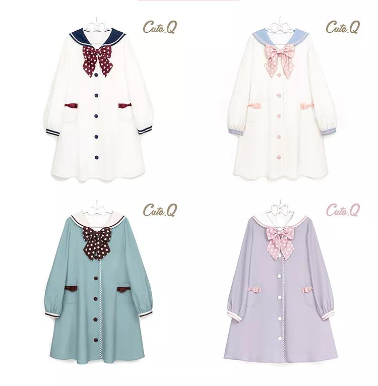 海军风lolita正版,lolita海军风穿搭