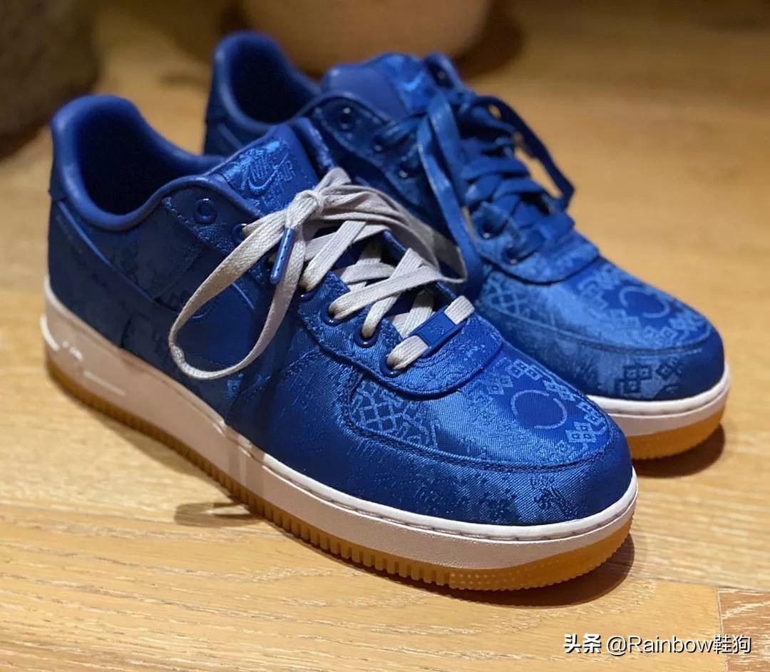 nikexclot蓝色,潮鞋推荐耐克af1