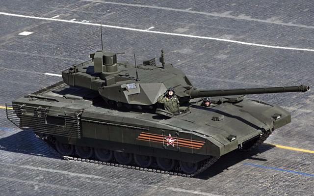 t14坦克为什么不上场,t-14坦克侧面对比图