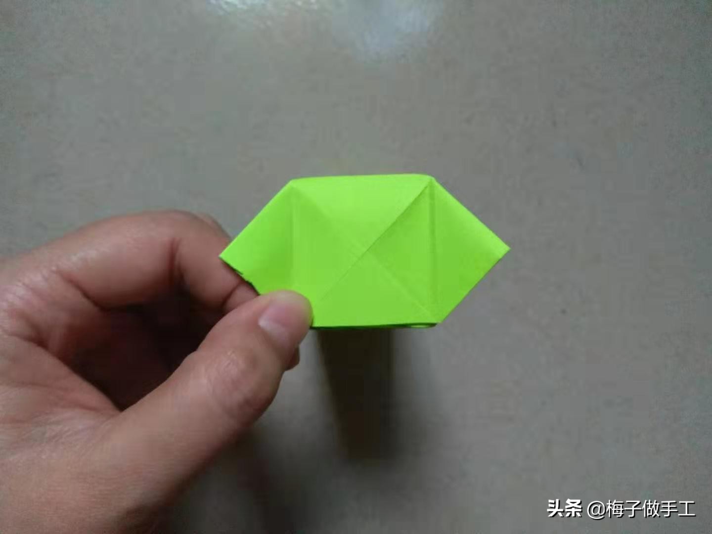 手工折纸牛奶盒很简单步骤,折纸手工牛奶盒简单又好看