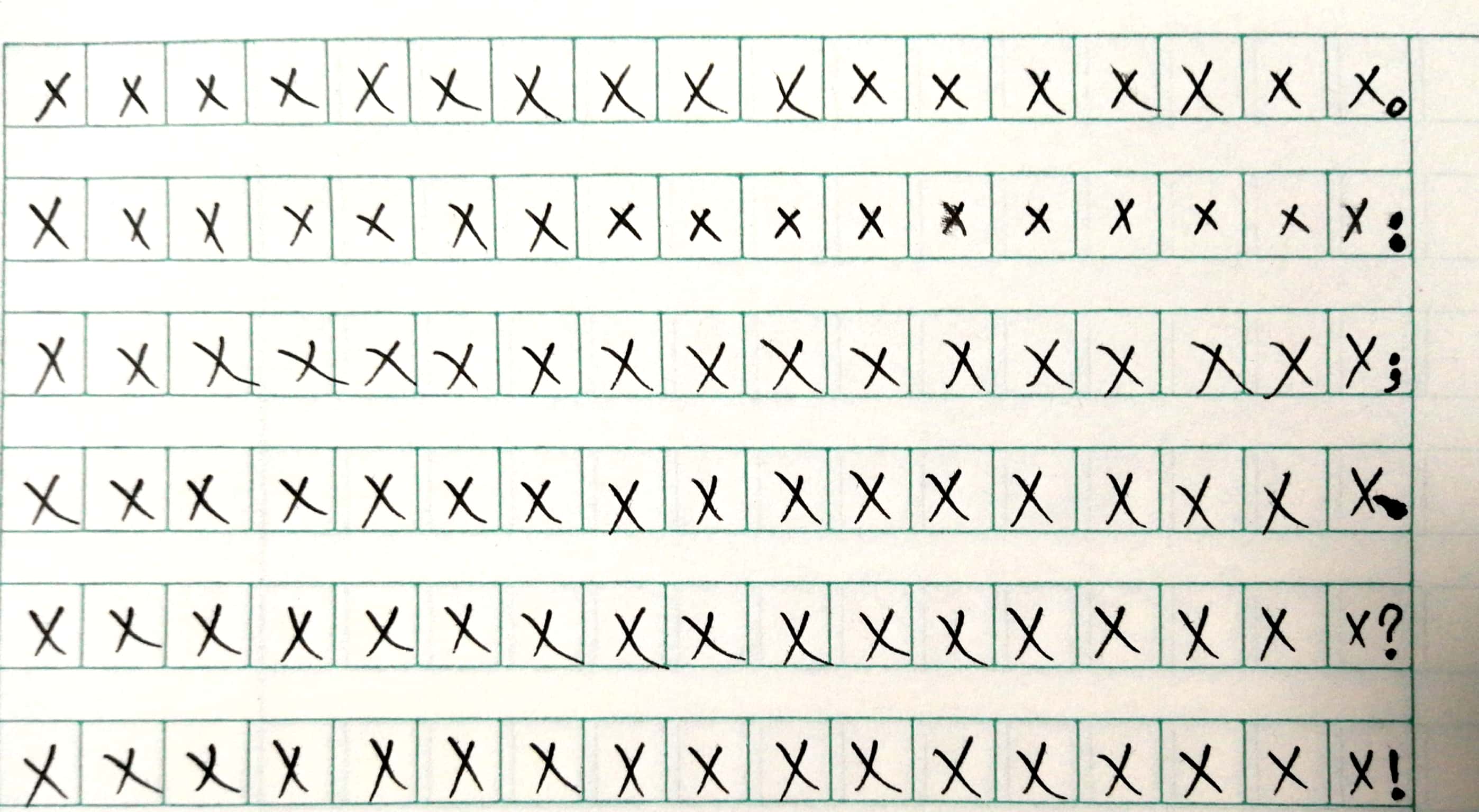 拼音书写格式标点符号,作文书写常用的标点符号