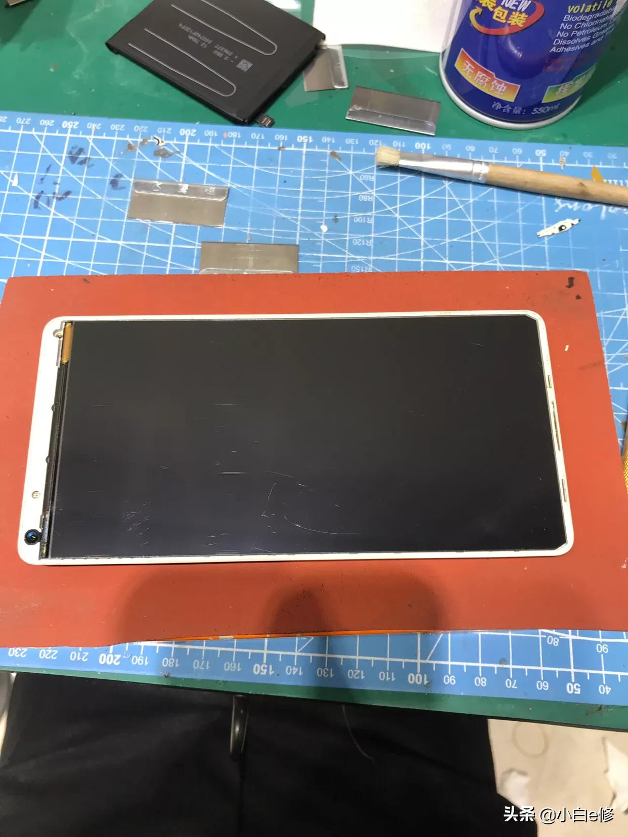 mix2全陶瓷尊享版换听筒,mix2尊享版换外屏