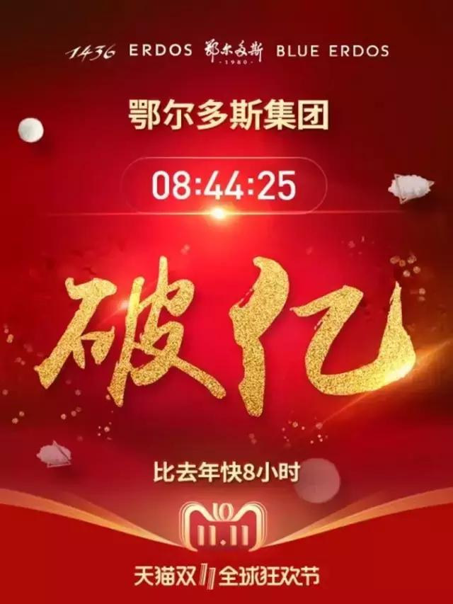 天猫双11破亿纪录,破纪录双11交易额2分钟破百亿