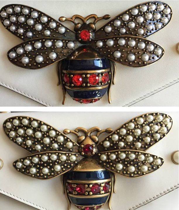 古驰gucci小蜜蜂高帮鉴定真假,gucci波士顿辨别真假