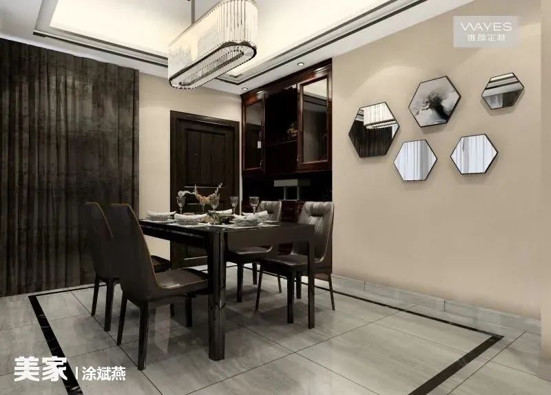 好看的客餐厅效果图,60平方客餐厅一体装修效果图大全