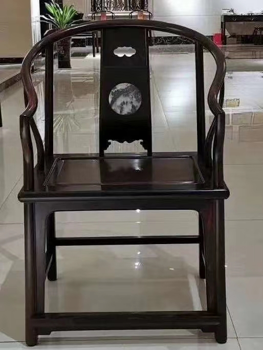 交趾黄檀一套圈椅多少钱,年年红交趾黄檀皇宫圈椅