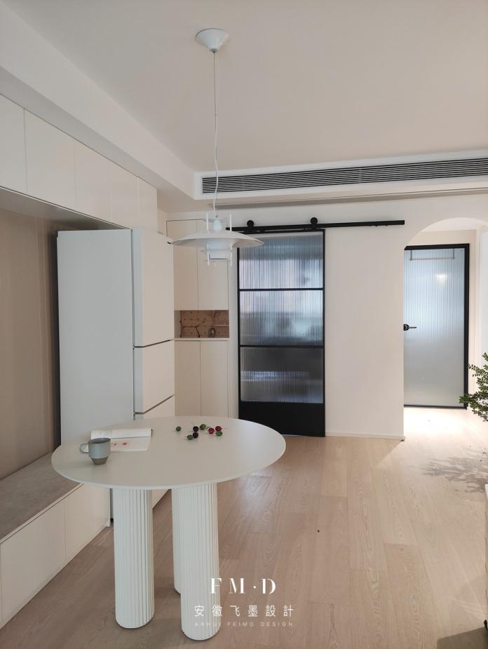 餐厅卡座餐边柜冰箱一体小户型,餐边柜加冰箱加卡座餐边柜一体