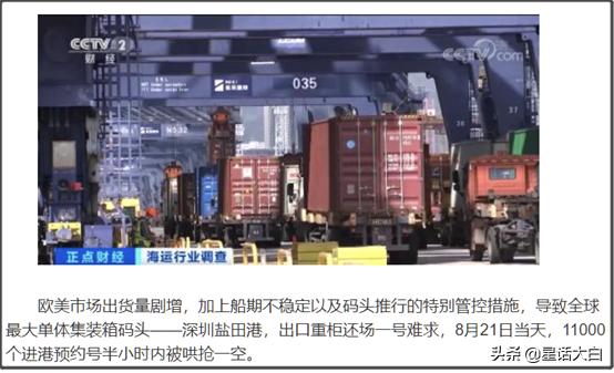 中美海运价格与美国通胀,海运价格上涨引发全球通胀