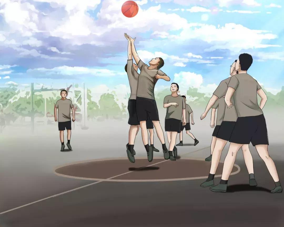 军营一天生活的漫画,军营生活韩国漫画