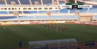 中冠—董铠宁鬼魅抢点破门田勇补时单刀救主丹东瀚通挺进中冠16强