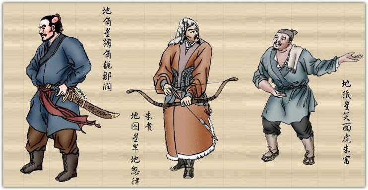 梁山好汉绰号十大分类,最不容易记住的梁山好汉的绰号