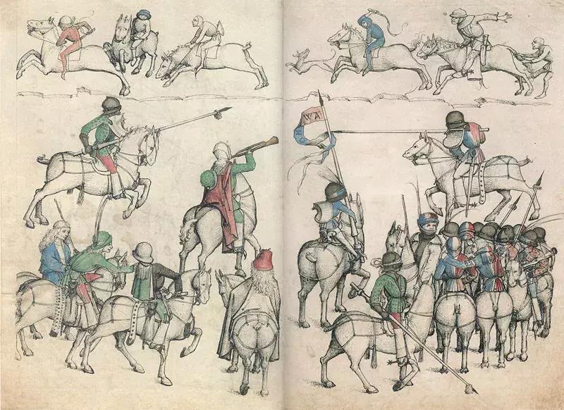 中世纪骑士大赛,中世纪骑士比武