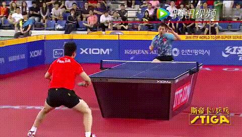 马琳和老瓦交手记录,老瓦与马龙乒乓球视频