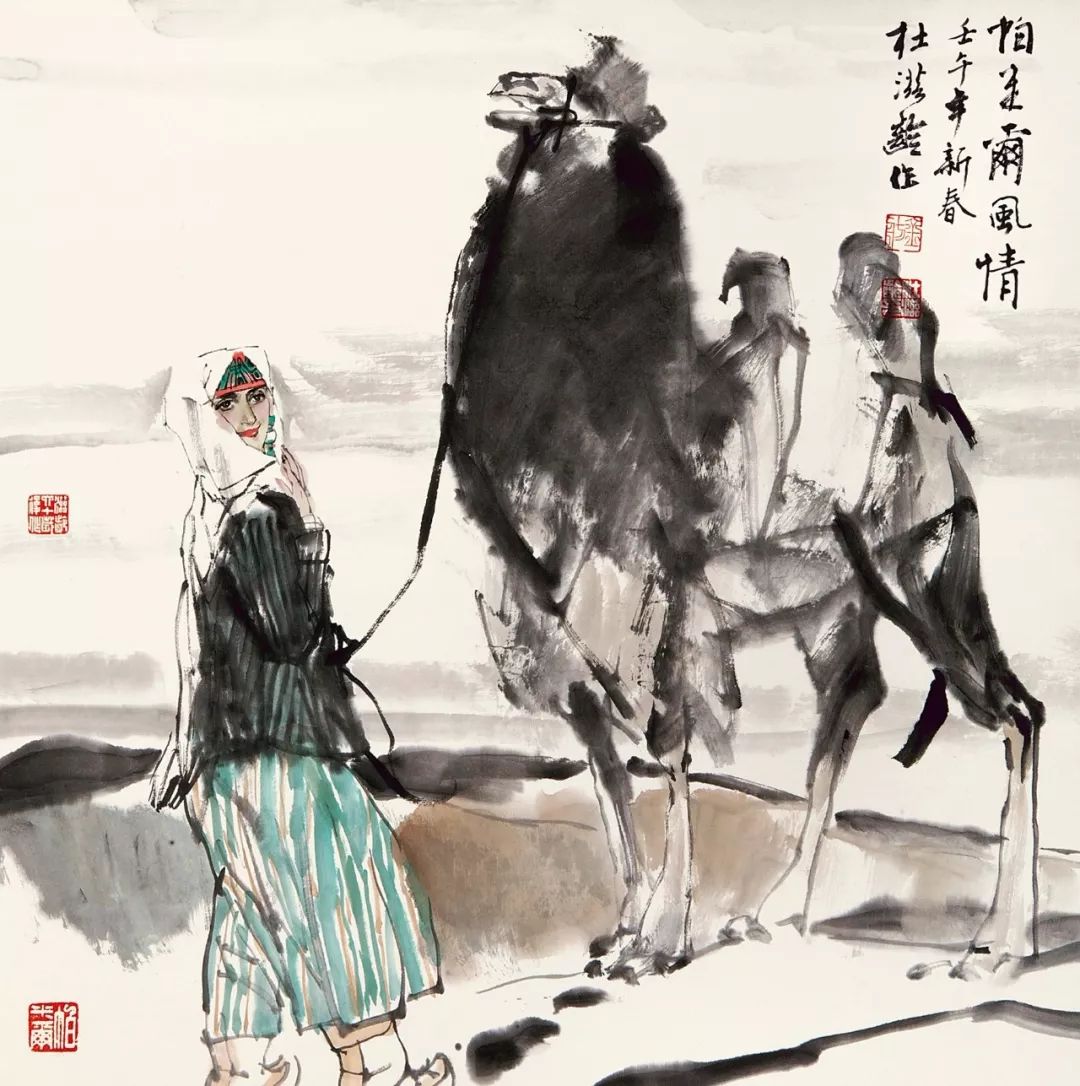 他从一个普通的美术编辑，到成就斐然的专业画家