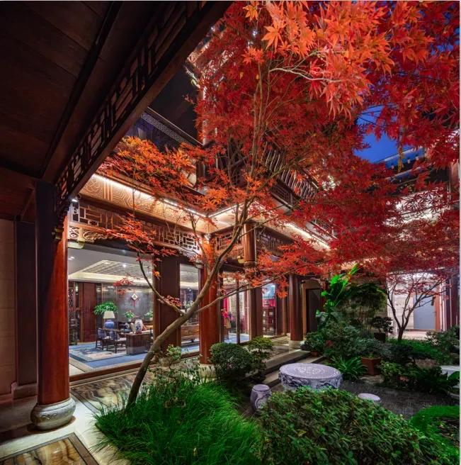 成都传世王府合院,中式合院王府