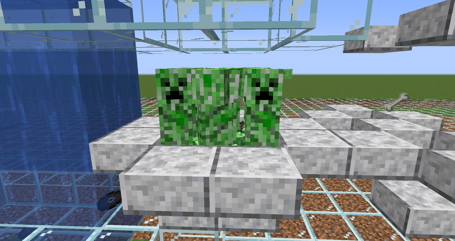 我的世界苦力怕对战末影人,我的世界苦力怕和末影人比赛