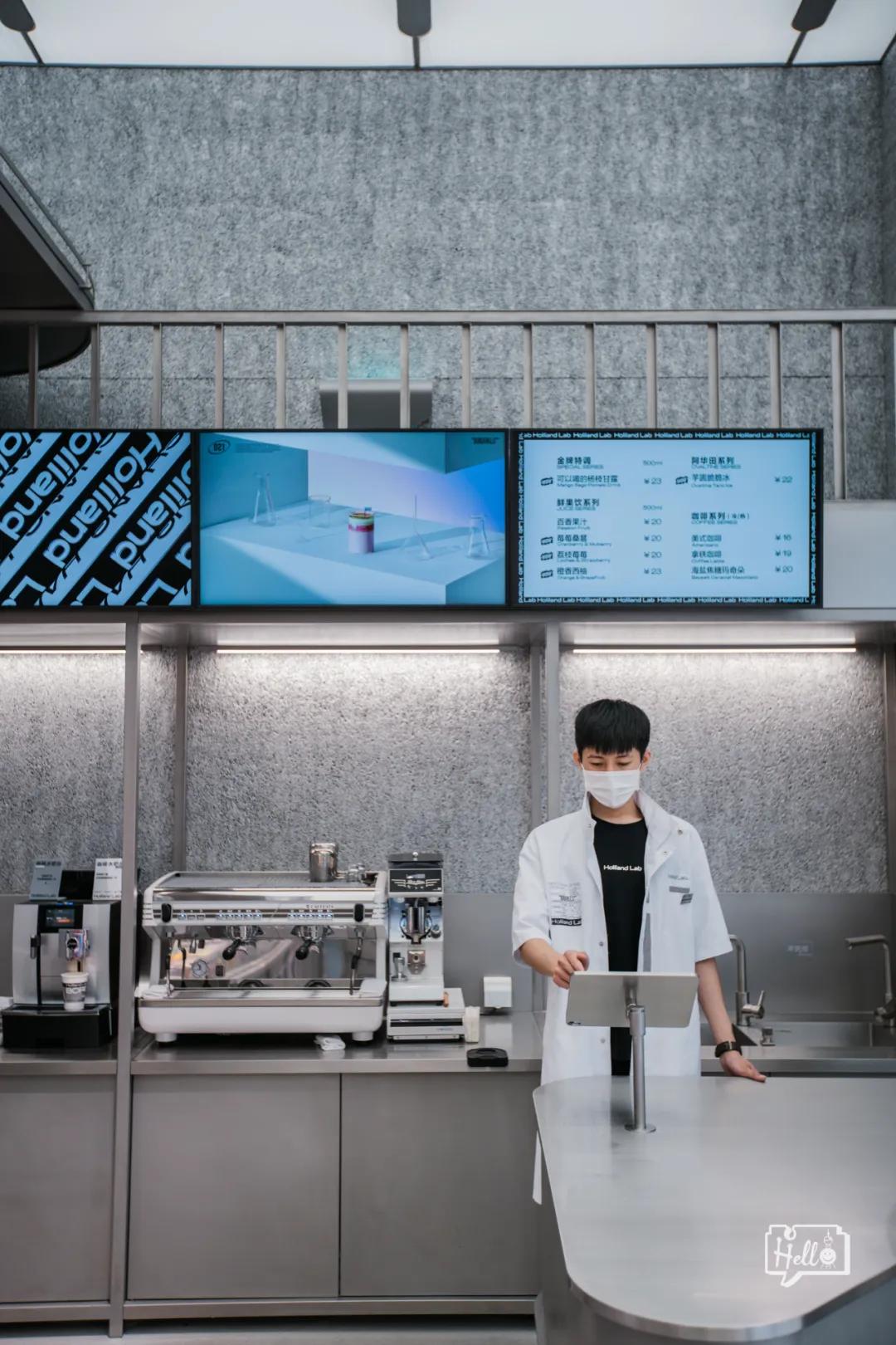 好利来售货小哥哥,好利来lab店服务员