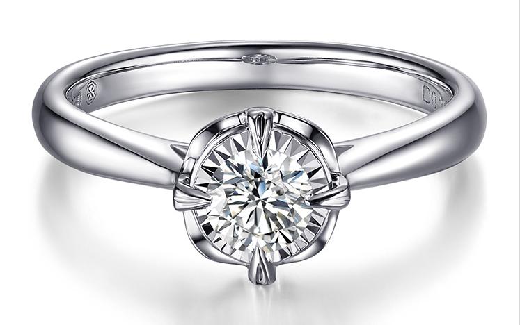 金风玉露一相逢，胜却人间无数—钻石婚戒