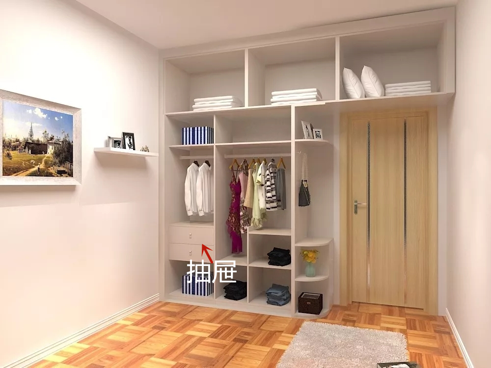 衣柜巧收纳做到这4点卧室大一倍,收纳功能最强大的衣柜