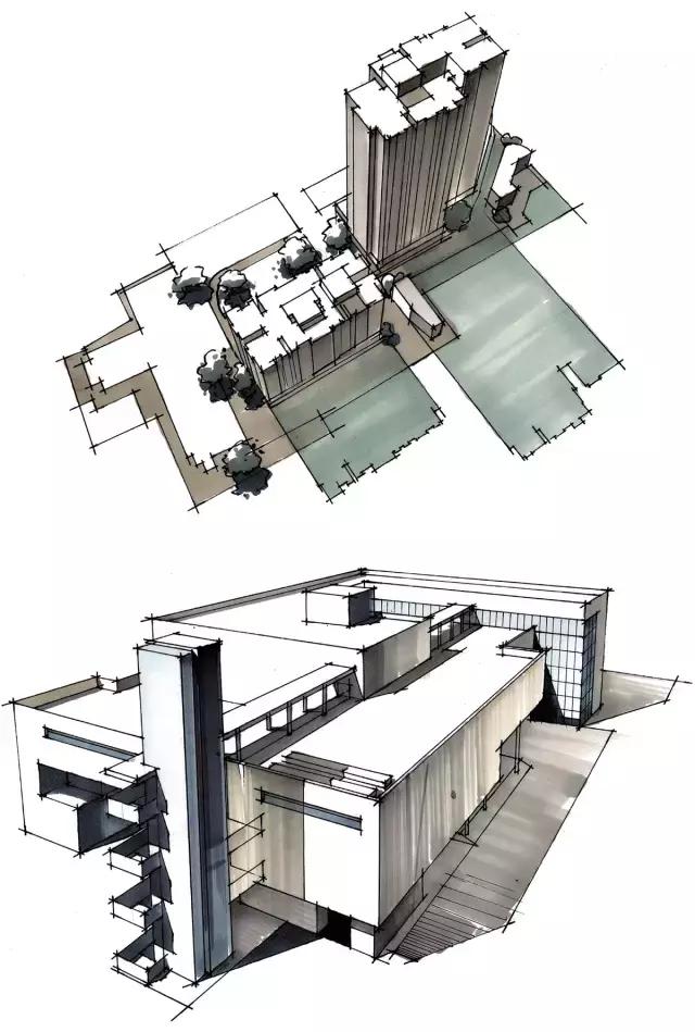 马克笔技法和技巧,马克笔表现技法教案