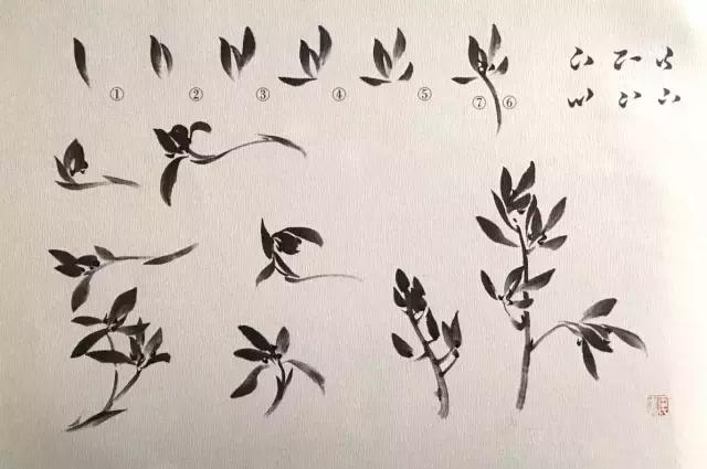 徐湛国画兰花的画法,徐湛国画兰花的画法视频教学