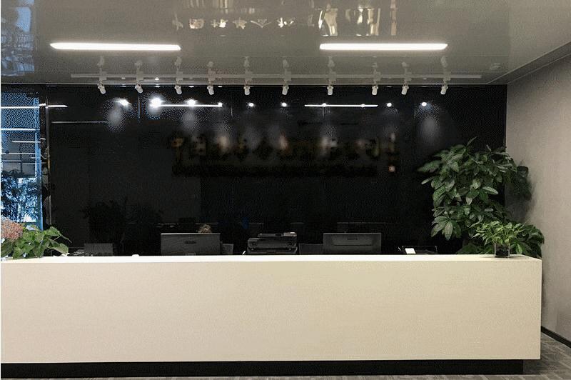 办公室前台装修设计工程,高端办公室前台装修设计展示