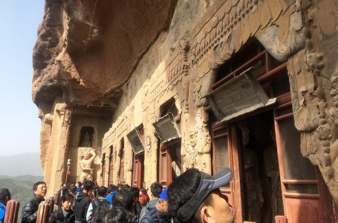 天水麦积山石窟是四大石窟吗,中国四大石窟麦积山风景区