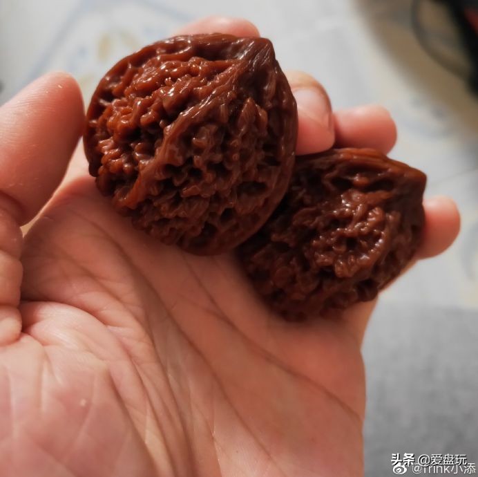 强迫症凤眼菩提,玉化星月盘玩后的效果